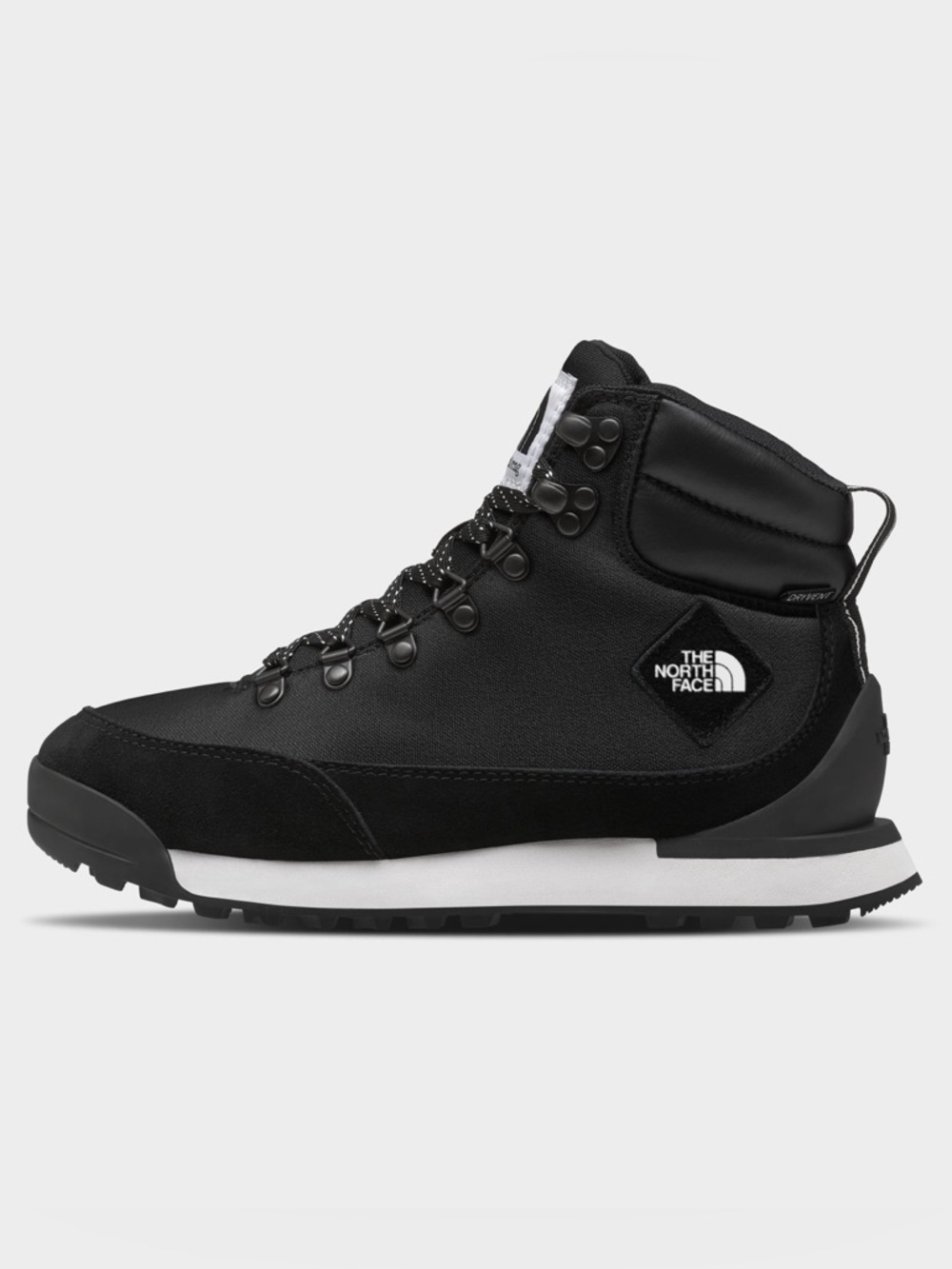 North Face W’s Back-To-Berkeley IV 7.5 Textile Wtrprf boots in Black/White+Box